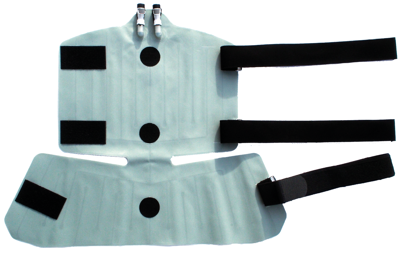 Kühlkompressionsbandage im Auslieferungszustand